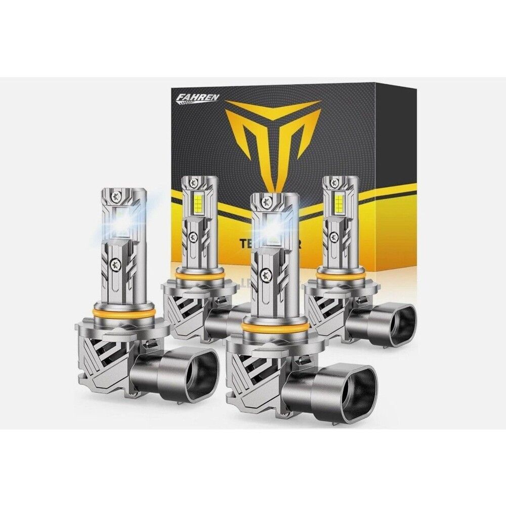 Termitor 9005 & 9006 Led Lights 4 Bulb Pack